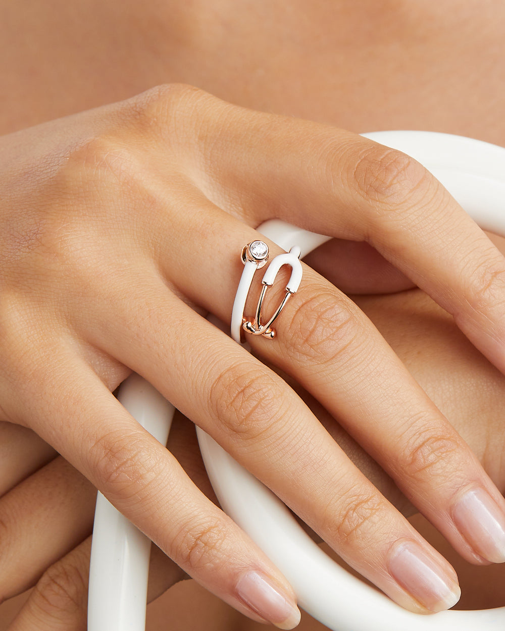 Stethoscope Enamel Ring